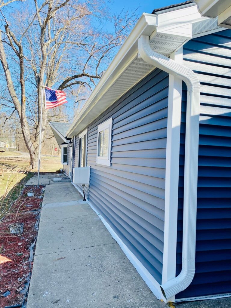 metal soffit and fascial installation Richland MI