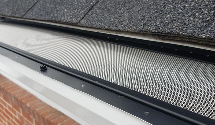 micro mesh gutter guard installation service
