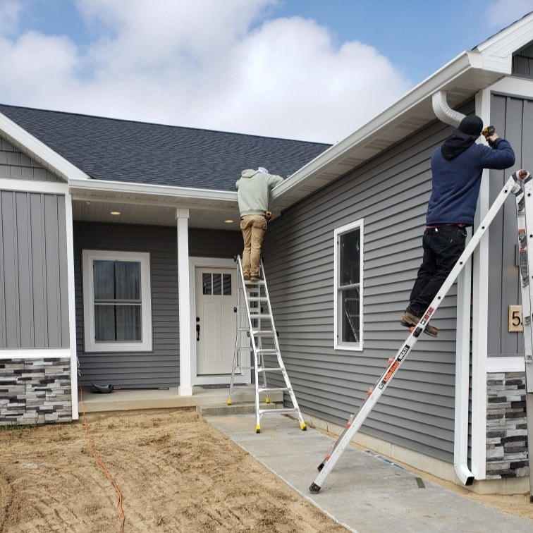 seamless gutter installation Battle Creek MI